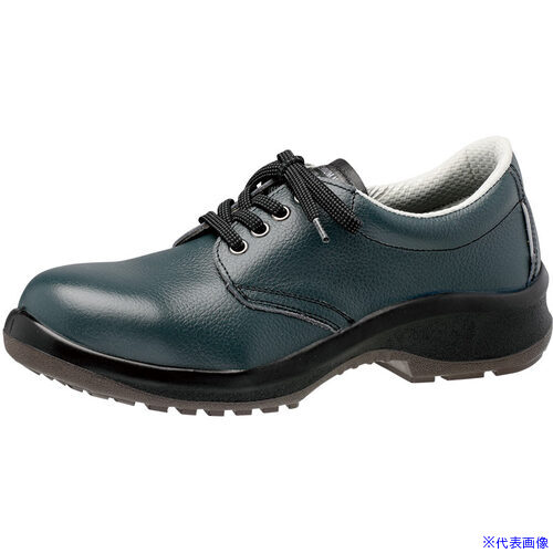 ■ミドリ安全 女性用安全靴 プレミアムハイ・ベルデシリーズ LPM210 ネイビー 23.5CM LPM210NV23.5(1365..