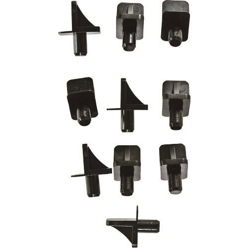 オレンジブック トラスコ中山　TRUSCOWAKI 差込棚受ダボ 5MM クロ IF-046 4415600 〔品番:IF046〕[ 注番:1366649]特長●キャビネットや本棚に棚を取り付けるのに使用します。用途●移動棚を四隅で支える用。仕様●色：黒●品名：差込棚受ダボ仕様2●差込タイプ●セット内容(個)：10材質/仕上●ABSセット内容/付属品注意●取り付けには木づちなどで軽くたたいて取り付けて下さい。●側板の受穴は、棚ダボの足の長さより1〜2MM深く、穴径は足径より少し小さめに開けて下さい。原産国（名称）日本JANコード4903757263871本体質量7gオレンジブック トラスコ中山　TRUSCOWAKI 差込棚受ダボ 5MM クロ IF-046 4415600 〔品番:IF046〕[注番:1366649][本体質量：7g]《包装時基本サイズ：10×70×125》〔包装時質量：10g〕分類》金物・建築資材》建築金物》棚受金具☆納期情報：メーカー取り寄品（弊社より発送）