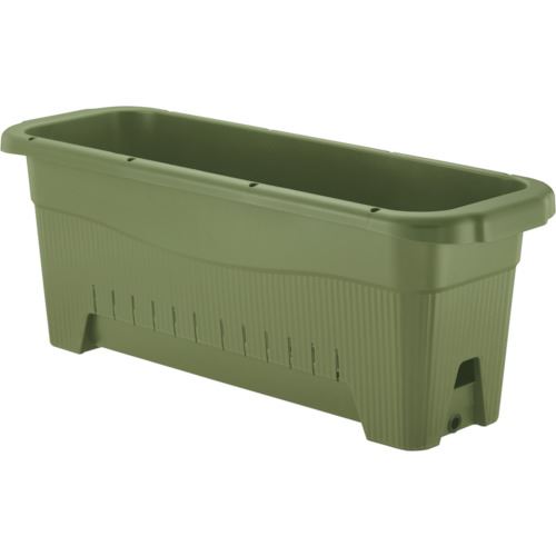 オレンジブック トラスコ中山　TRUSCOリッチェル 水ラク菜園上手85型 グリーン 〔品番:85903〕[ 注番:1366745]特長●底面給水タイプの菜園上手プランターです。●大変な毎日の水やりをラクにしてくれるプランターです。●水涸れしにくい給水構造で、水やりがとってもラクチンです。●貯水スペース付きのプランターで、夏の暑い期間や旅行時の栽培管理にも安心です。●ホースやじょうろから直接水が注げる給水口付きです。●余分な水がオーバーフローするので、根腐れの心配がありません。用途●各種施設・企業・工場での植栽に。仕様●幅(mm)：850●奥行(mm)：290●高さ(mm)：315●土の容量(L)：40●色：グリーン●タイプ：底面給水仕様2●底面給水タイプ●プラスチック製材質/仕上●ポリプロピレンセット内容/付属品注意原産国（名称）日本JANコード4973655859032本体質量1630gオレンジブック トラスコ中山　TRUSCOリッチェル 水ラク菜園上手85型 グリーン 〔品番:85903〕[注番:1366745][本体質量：1630g]《包装時基本サイズ：850×290×315》〔包装時質量：1630g〕分類》園芸用品》緑化用品》プランター☆納期情報：オレンジブック掲載以外でメーカー直送品【法人限定＝会社名ご記入お願い致します。】