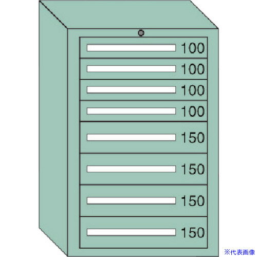 ■OS 中量キャビネット(6型) 間口693×奥行557×高さ1081mm最大積載量1000kg 61008(13...