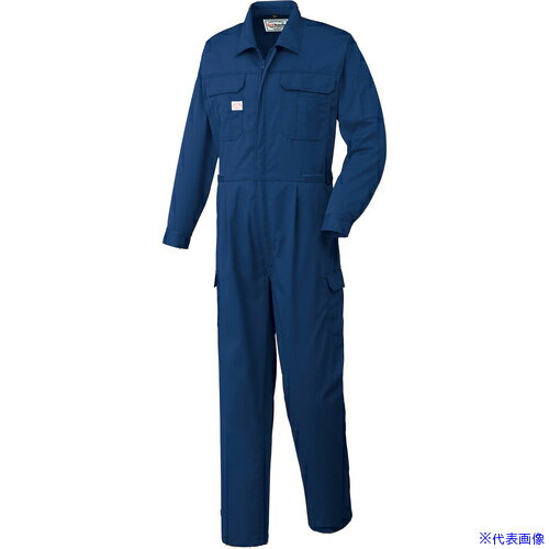 ■AUTO-BI AW(秋冬)モデル つなぎ服2350-001ネイビーブルー-4L 23500014L(1368078)[送料別途お見積り][法人限定][掲外取寄]