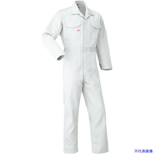 ■AUTO-BI つなぎ服1600-009ホワイト-LL 1600009LL(1368919)[送料別途見積り][法人・事業所限定][掲外取寄]