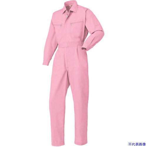 ■AUTO-BI ジャンプスーツ7500-018ピンク-L 7500018L(1370063)[送料別途お見積り][法人限定][掲外取寄]