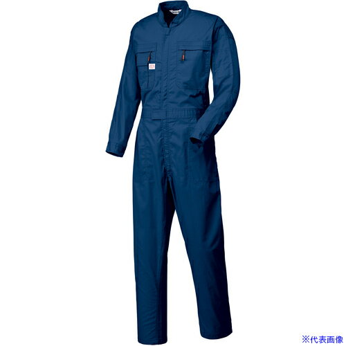 ■AUTO−BI SS(春夏)モデル つなぎ服5700−001ネイビーブルー−3L 57000013L(1370334)[送料別途お見積り][法人限定][掲外取寄]
