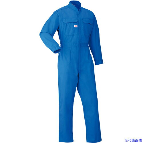 ■AUTO−BI AW(秋冬)モデル つなぎ服3650−002マリンブルー−5L 36500025L(1371265)[送料別途お見積り][法..