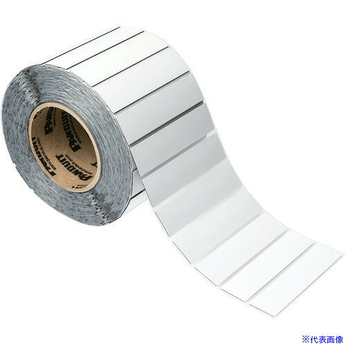 ■PANDUIT 熱転写プリンター用ラベル 銘板ラベル 屋内外 白 C400X100APT C400X100AP...