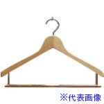 ■TKG 木製ハンガー ニュースタイル 白木 VHV01(1374036)[送料別途見積り][法人・事業所限定][掲外取寄]