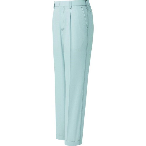 ■アイトス ワークパンツ(1タック)(男女兼用) ライトグレー SS 30450004SS(1377897)[送料別途見積り][法人・事業所限定][掲外取寄]