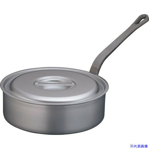 ■TKG 片手浅型鍋アルミニウム(アルマイト加工) (目盛付)TKG 30cm AKT8330(1378725)[送料別途見積り][法人・事業所限定][掲外取寄]