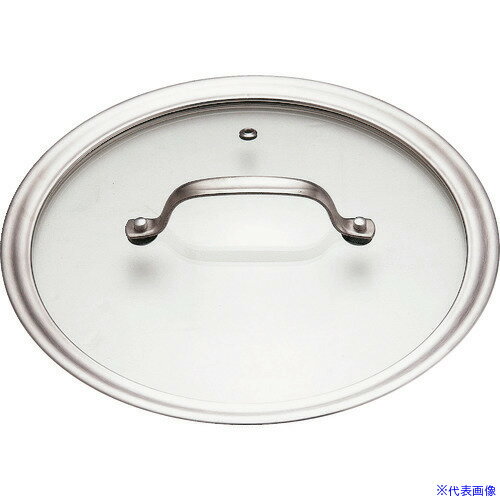 ■TKG IHセレクト 2層クラッド鍋用 ガラス蓋 26cm ANB3906(1379965)[送料別途見積り][法人・事業所限定]..