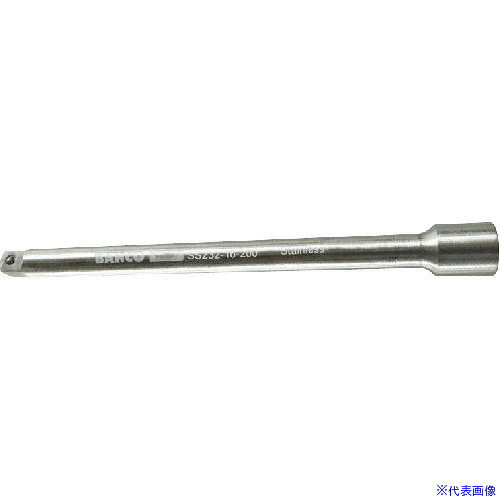 オレンジブック トラスコ中山　TRUSCOBAHCO エクステンションバー ステンレス製 1/2インチ 全長200mm 〔品番:SS23416200〕[ 注番:1384293]特長●ドイツ連邦の商標「EDELSTAHLROSTFREI」の使用を認められたハイグレードなステンレス鋼(AISI420)を使用しています。●高耐腐食性です。●ISO3316に準拠しています。●オートクレープ対応可能です。用途●錆及び錆に起因するコンタミが厳禁な作業環境向けに。●食品、化学、薬品工場、クリーンルームや生産工場・設備メンテナンスに最適。仕様●差込角(mm)：12.7●差込角凹(mm)：12.7●差込角凸(mm)：12.7●全長(mm)：200仕様2材質/仕上●ステンレス鋼(AISI420)セット内容/付属品注意原産国（名称）中国JANコード7314150405589本体質量400gオレンジブック トラスコ中山　TRUSCOBAHCO エクステンションバー ステンレス製 1/2インチ 全長200mm 〔品番:SS23416200〕[注番:1384293][本体質量：400g]《包装時基本サイズ：25×200×25》〔包装時質量：400g〕分類》手作業工具》ソケットレンチ》エクステンションバー☆納期情報：仕入れ先通常在庫品 (欠品の場合有り)