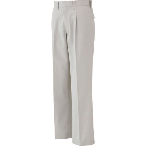 ■サンエス 冬 ワンタックパンツ シルバー色 120サイズ WA21253R6120(1385485) 送料別途見積り 法人 事業所限定 外直送