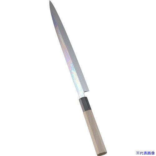 ■TKG SA佐文 本焼鏡面仕上 ふぐ引 木製サヤ 27cm ASB53027(1386295)[送料別途見積り][法人・事業所限定..