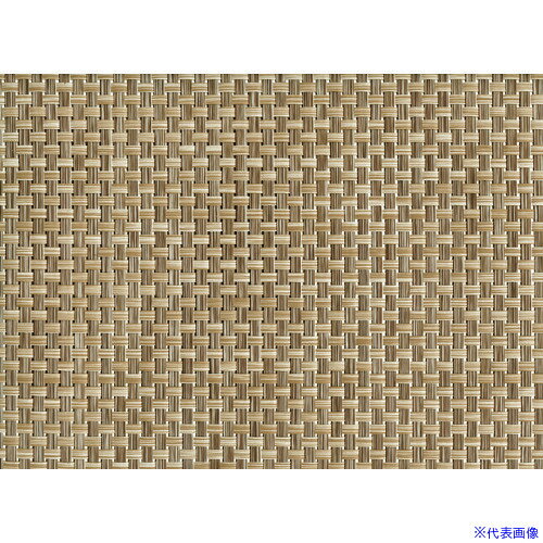 ■TKG M-style カーサ プレースマット DH018 ベージュ QMTE401(1386579)[送料別途見積り][法人・事業所..