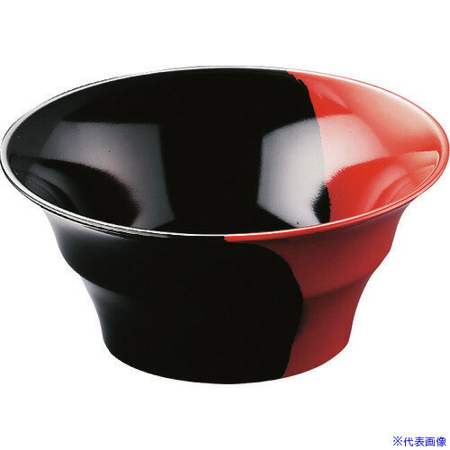 ■TKG メラミン火宴 段付丼 KE-692M RDVC901(1388277)[送料別途見積り][法人・事業所限定][掲外取寄]