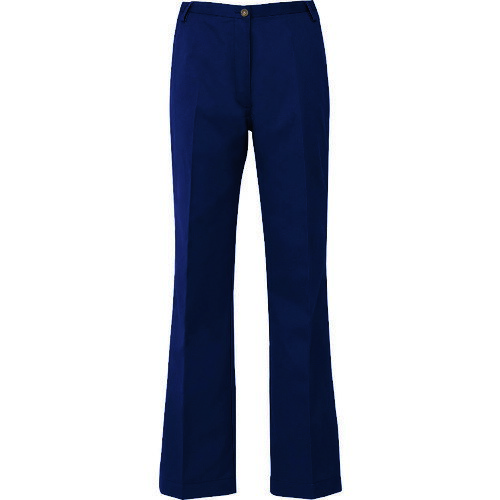 ■アイトス レディースシャーリングチノパンツ(ノータック) ネイビー M 54503008M(1388937)[送料別途見積り][法人・事業所限定][掲外取寄]