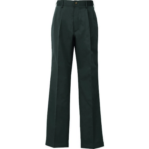 ■アイトス メンズチノパンツ(2タック) チャコール 76 5450201476(1388965)[送料別途見積り][法人・事業所限定][掲外取寄]