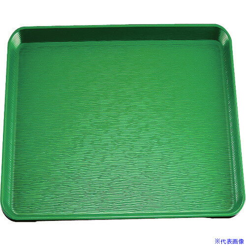 ■TKG 耐熱 波筋盆 33cm(ノンスリップ加工) グリーン EP-3300GN EBV0903(1389605)[送料別途見積り][法人・事業所限定][掲外取寄]