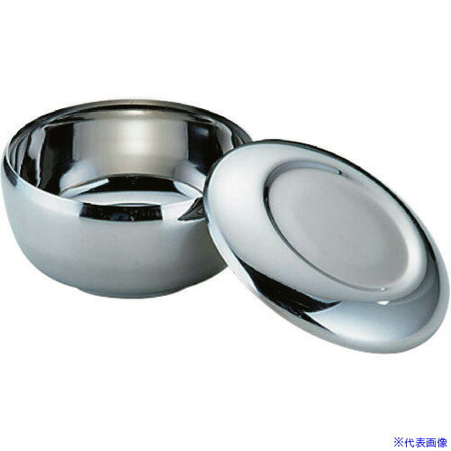 ■TKG 18-10ごはん容器(フタ付)SR-02 TGH02(1389733)[送料別途見積り][法人・事業所限定][掲外取寄]