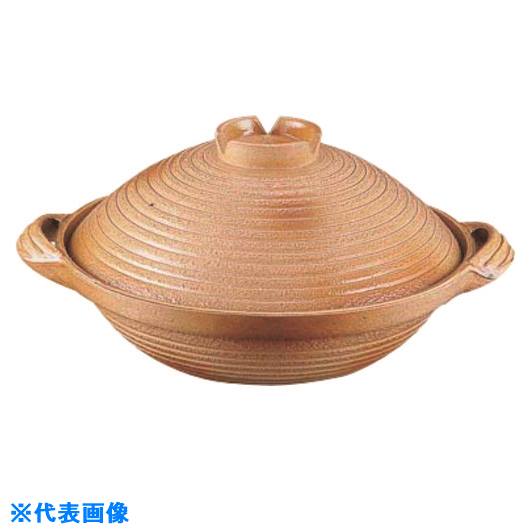 ■TKG アルミ 電磁用手造り土鍋 楽鍋(新幸楽) 27cm QDN1127(1389752)[送料別途見積り][法人・事業所限定..