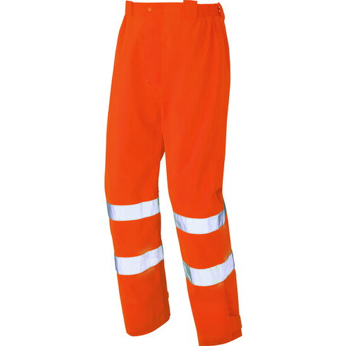 ■アイトス 高視認性レインパンツ ハイパーオレンジ 5L 5624060935L(1392155)[送料別途見積り][法人・事業所限定][掲外取寄](4.0)
