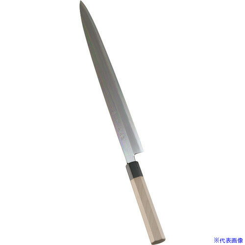 オレンジブック トラスコ中山　TRUSCOTKG SA佐文 銀三鏡面仕上 柳刃 36cm 〔品番:ASB38036〕[ 注番:1394174]特長●SA 佐文 銀三 鏡面仕上 (←ロゴ)伝統の技が光る彩新の和庖丁です。●従来の和庖丁と同じ製...