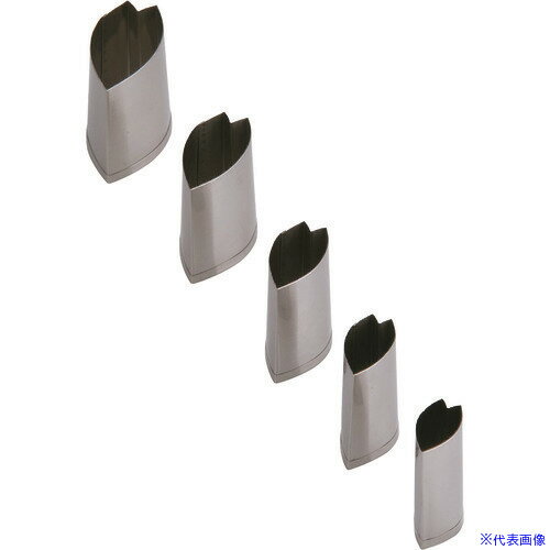 ■TKG SA18-8手造り業務用抜型(5ヶ組) 桜の花びら BNK09006(1394277)[送料別途見積り][法人・事業所限定][掲外取寄]