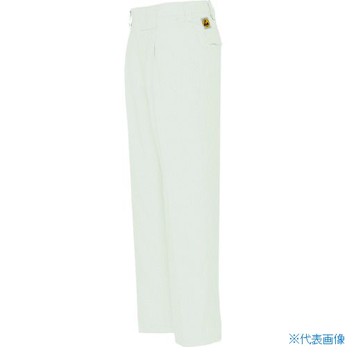 乐天商城 - ■アイトス ワークパンツ(1タック) ホワイト 82 641200182(1395150)[送料別途お見積り][法人限定][掲外取寄]