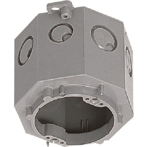 ■未来 八角コンクリートボックス (塗代カバー付) 8CB82NM(1397099)[送料別途お見積り][法人限定][掲外取寄](4.0)