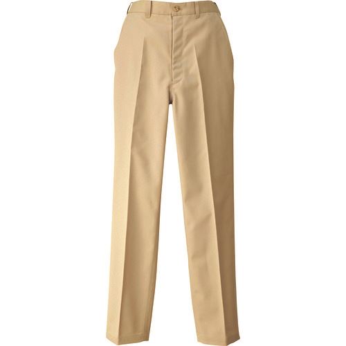 ■アイトス レディースチノパンツ(ノータック) ベージュ S HS2607002S(1397364)[送料別途見積り][法人・事業所限定][掲外取寄]