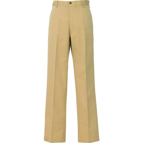 ■アイトス メンズチノパンツ(ノータック) ベージュ 105 54501002105(1400060)[送料別途見積り][法人・事業所限定][掲外取寄]