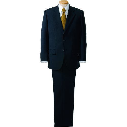 ■アイトス ジャケット(センターベント) 108(A体)ネイビー A5 111108A5(1431070)[送料別途見積り][法人・事業所限定][掲外取寄]