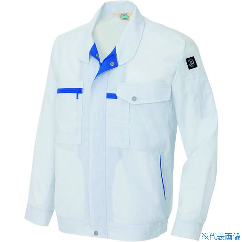 オレンジブック トラスコ中山　TRUSCOアイトス 長袖サマーブルゾン(男女兼用) シルバーグレー L 〔品番:5360003L〕[ 注番:1432828]特長●幅広い分野に対応するエコマーク認定ワークウェアです。●実用新案「スイング　スリーブ」で動きがラクラクです。仕様●色：シルバーグレー●サイズ：L仕様2●帯電防止●エコ素材●清涼感●スイングスリーブ●ファスナー：ビスロン●裾：脇ゴム仕様材質/仕上●素材：エコユース強撚トロピカル　ポリエステル65%・綿35%・（再生ポリエステル)55%●ボタン：プラスチックセット内容/付属品注意原産国（名称）中国JANコード4932514374871本体質量0gオレンジブック トラスコ中山　TRUSCOアイトス 長袖サマーブルゾン(男女兼用) シルバーグレー L 〔品番:5360003L〕[注番:1432828]《包装時基本サイズ：620×400×20》〔包装時質量：430g〕分類》保護具》作業服》作業服☆納期情報：メーカー取り寄品（弊社より発送）