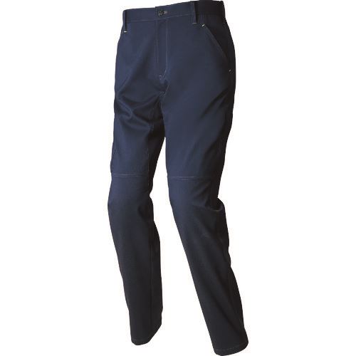 ■アイトス ワークパンツ(ノータック)(男女兼用) ネイビー LL 2550008LL(1435133)[送料別途見積り][法人・事業所限定][掲外取寄]