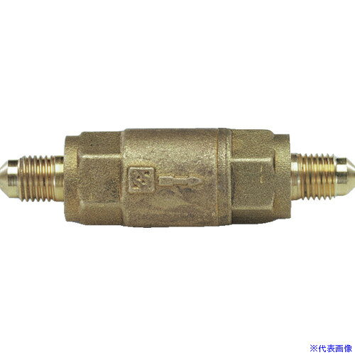 オレンジブック トラスコ中山　TRUSCOタスコ 逆止弁 〔品番:TA281G5〕[ 注番:1438501]特長仕様●サイズ：5/8(15.88)●全長(mm)：109●最高使用圧力(Mpa)：3.0●耐圧(Mpa)：4.0●流体温度(℃)：-40〜＋120仕様2材質/仕上セット内容/付属品注意原産国（名称）非公開JANコード4528422189739本体質量1gオレンジブック トラスコ中山　TRUSCOタスコ 逆止弁 〔品番:TA281G5〕[注番:1438501][本体質量：1g]《包装時基本サイズ：110×115×60》〔包装時質量：450g〕分類》工事・照明用品》管工機材》空調資材☆納期情報：メーカー取り寄品（弊社より発送）