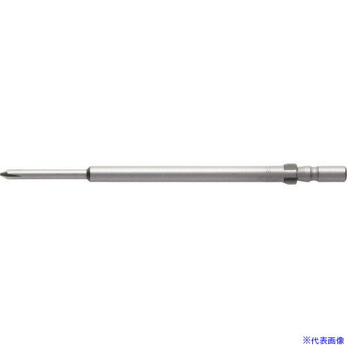 ■VESSEL ドライバービット D73(+)0×2.5×20×80 シャンク径4mm D7302.52080(1438891)×10