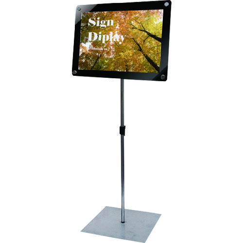 ■TOKISEI パネルスタンド インフォメーションアクリルスタンド150 A3横ブラック INFA150A3YB(1440373)[送料別途お見積り][法人限定][直送]
