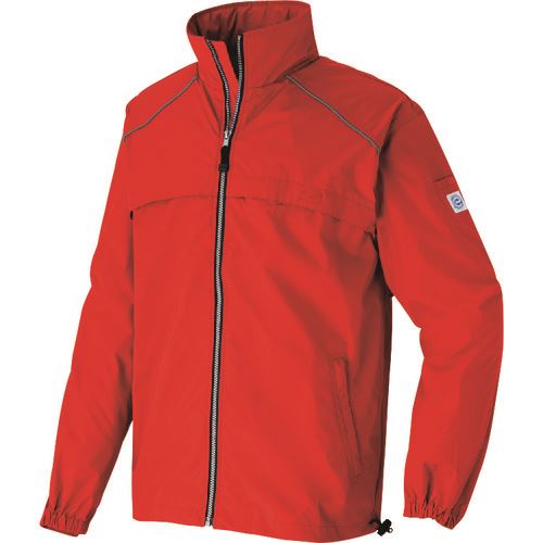 ■アイトス エコジャケット(男女兼用) レッド L 726009L(1442214)[送料別途見積り][法人・事業所限定][..