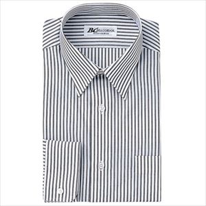 ■アイトス 長袖カッターシャツ(5100) ネイビーストライプ 78-40 4302187840(1444330)[送料別途見積り][法人・事業所限定][掲外取寄]