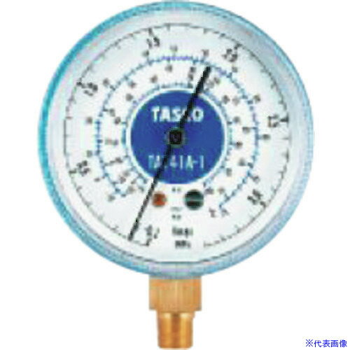 ■タスコ R22、R12、R502用高精度圧力計/連成計 TA141A1(1449561)[送料別途お見積り][法人限定][掲外取寄]