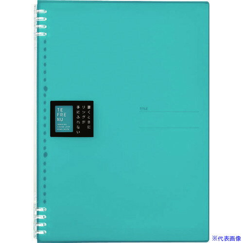 オレンジブック トラスコ中山　TRUSCOKING JIM リングノ−ト テフレ−ヌ A4 水色 〔品番:9856TTELB〕[ 注番:1451325]特長●独自開発の“上下セパレート式リング”により、リングに邪魔されず、ストレスなく筆記できます。●リングノートなのにリングを開閉できるため、ルーズリーフの差し替え追加が可能です。●表紙を360°折り返せるため、デスク上での使用や、立ったままでの筆記にも便利です。用途●仕事から勉強まであらゆる場面に。●立ったままでの筆記に。仕様●用紙サイズ：A4タテ型●色：水色仕様2●上下セパレート式リング●最大収納枚数：30枚材質/仕上●カラー透明PP表紙セット内容/付属品●ルーズリーフ15枚注意原産国（名称）ベトナムJANコード4971660043170本体質量141gオレンジブック トラスコ中山　TRUSCOKING JIM リングノ−ト テフレ−ヌ A4 水色 〔品番:9856TTELB〕[注番:1451325][本体質量：141g]《包装時基本サイズ：221×14×304》〔包装時質量：141g〕分類》オフィス・住設用品》文具・事務用品》ノート☆納期情報：メーカー取り寄品（弊社より発送）