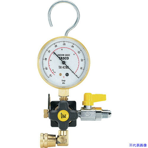 ■タスコ ウルトラミニ真空ポンプ用真空ゲージキット TA142VK3(1454226)
