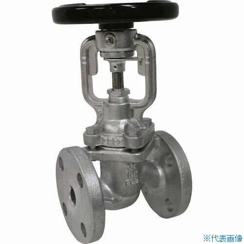 ■YOSHITAKE ダクタイル製 ベローズシールバルブ 65A BSV20F65A(1457382)
