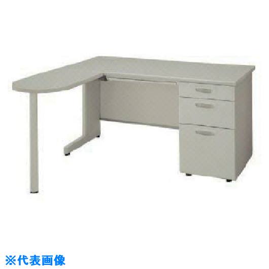 ■NAIKI L型デスク(片袖タイプ) NED型/天板:ウォームホワイト 本体:ウォームホワイト/W1600×D1400×H700 ..