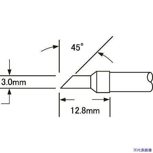 ■メトカル Metcal MXシリーズ チップカートリッジ STTCJ103C(1458368)(4.0)