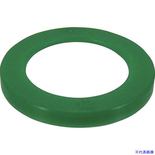 ■チヨダ タッチコネクターFUJI12mm用表示リング緑 (100個入) 12CRG100(1460612)[送料別途お見積り][法..
