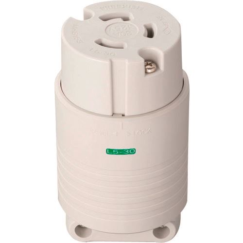 ■明工 NEMA規格準拠引掛コネクターボデー MH8153W(1463965)[送料別途見積り][法人・事業所限定][掲外取寄]