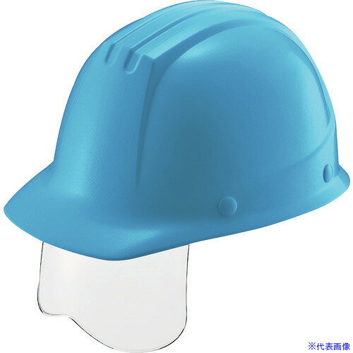 ■タニザワ エアライト搭載シールド面付ヘルメット ST#101J−SH(EPA) 帽体色 ブルー 101JSHB1(1465178)[..