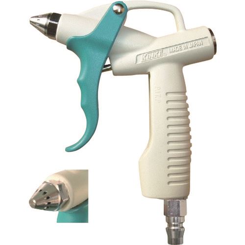 ■近畿 エアーダスターガン OPB ノズル口径1.0mm ノズル長15mm KIXS01CAOPB(1465241)[送料別途見積り][法人・事業所限定][掲外取寄]