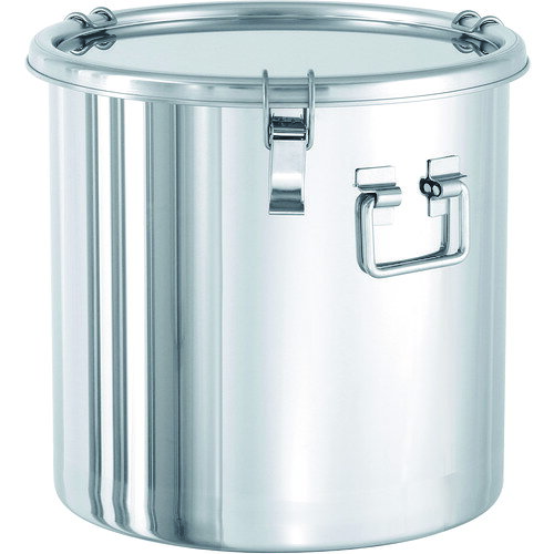 オレンジブック トラスコ中山　TRUSCOMONOVATE 折りたたみ取っ手付密閉容器(クリップ式/PTFE) 7L 〔品番:CTHFPTFE21〕[ 注番:1471292]特長●パッキンは耐薬品性の高いフッ素樹脂性です。●取っ手は使用しない時には倒れるので無駄な場所を取りません。●簡単に蓋の着脱ができるキャッチクリップ式です。●密閉式ですので内容物の飛散を防止し、外からのホコリなどの混入を防ぎます。●底の角は、汚れが溜まりにくいR構造です。用途●液体・粉体等の一時保管用に。●省スペース化を図りたいときに。仕様●容量(L)：7●高さ(mm)：210●取手：有●外径(mm)：210仕様2●表面処理：内外面バフ研磨●使用条件：大気圧(加減圧不可)材質/仕上●SUS304●パッキン：PTFE（白色）セット内容/付属品注意●樹脂製の為、ゴム製のパッキンに比べ密閉性は低いです。原産国（名称）日本JANコード4589691026552本体質量1.8kgオレンジブック トラスコ中山　TRUSCOMONOVATE 折りたたみ取っ手付密閉容器(クリップ式/PTFE) 7L 〔品番:CTHFPTFE21〕[注番:1471292][本体質量：1.8kg]《包装時基本サイズ：210×327×210》〔包装時質量：2kg〕分類》研究用品》ボトル・容器》ステンレスタンク☆納期情報：オレンジブック掲載以外でメーカー直送品（送料元払い）【法人限定＝会社名ご記入お願い致します。】※北海道・沖縄・離島は運賃別途商品も含む